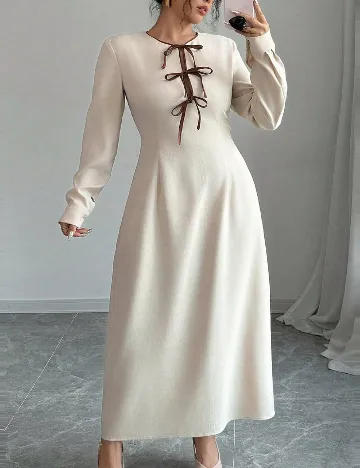 Rochie lunga SHEIN CURVE, bej