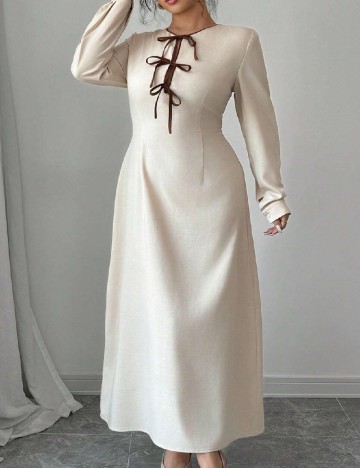 Rochie lunga SHEIN CURVE, bej