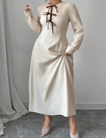 Rochie lunga SHEIN CURVE, bej