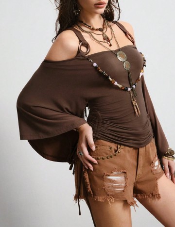 Bluza Romwe, maro