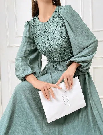 Rochie lunga SHEIN, albastru