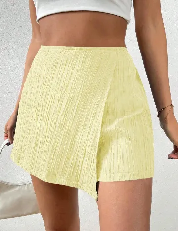 Fusta pantalon SHEIN, galben
