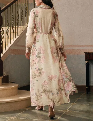 Rochie lunga MOTF, floral