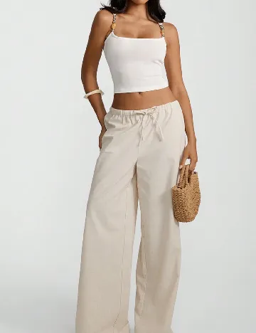 Top SHEIN, alb