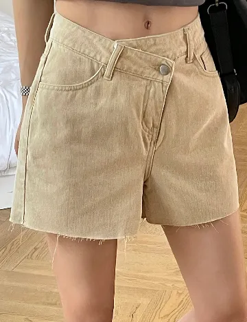 Pantaloni scurti Dazy, maro