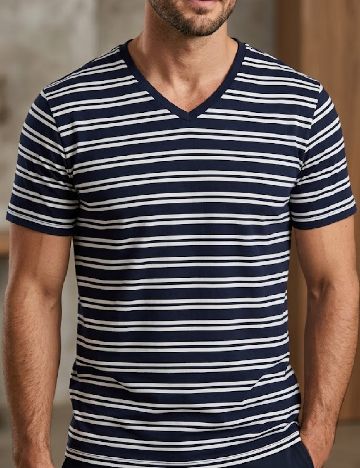 Tricou Bershka, bleumarin