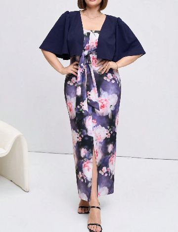 Set top si bolero SHEIN CURVE, mix culori
