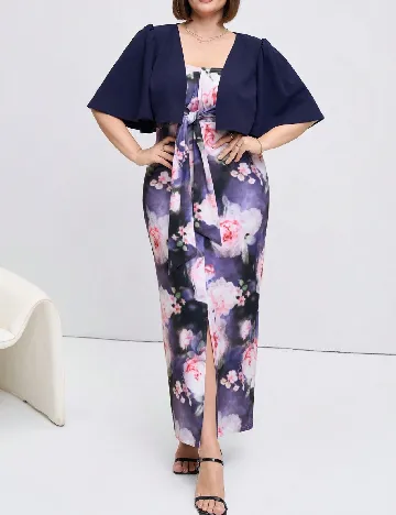 Set top si bolero SHEIN CURVE, mix culori