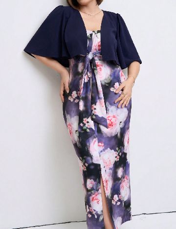 Set top si bolero SHEIN CURVE, mix culori