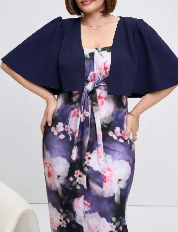 Set top si bolero SHEIN CURVE, mix culori