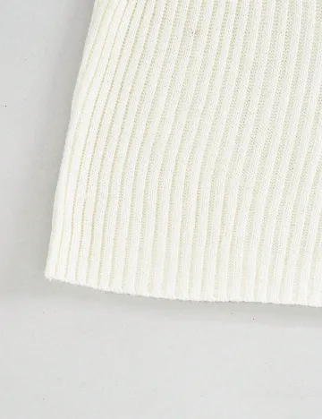 Top SHEIN CURVE, ecru