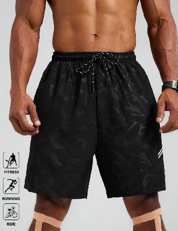 Pantaloni scurti SHEIN, negru