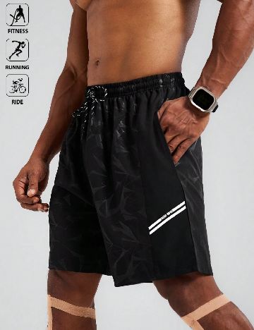 Pantaloni scurti SHEIN, negru