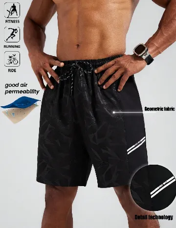 Pantaloni scurti SHEIN, negru