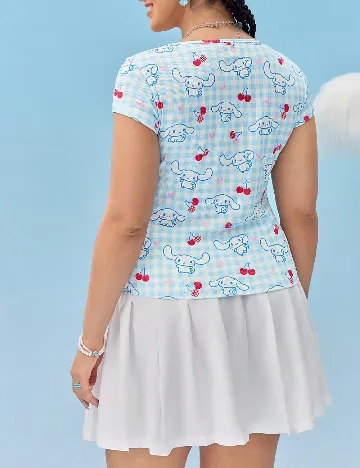 Tricou SHEIN CURVE, bleu