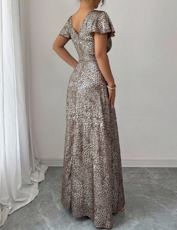 Rochie lunga SHEIN, animal print