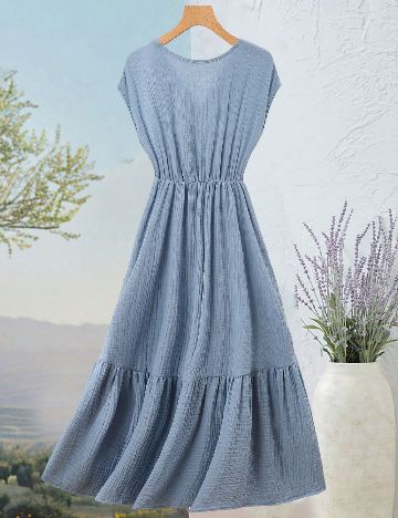 Rochie medie SHEIN, albastru