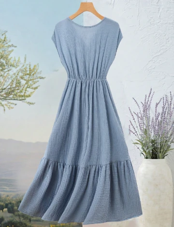 Rochie medie SHEIN, albastru