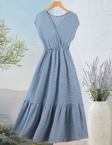 Rochie medie SHEIN, albastru