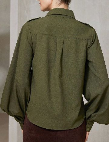 Camasa SHEIN, verde