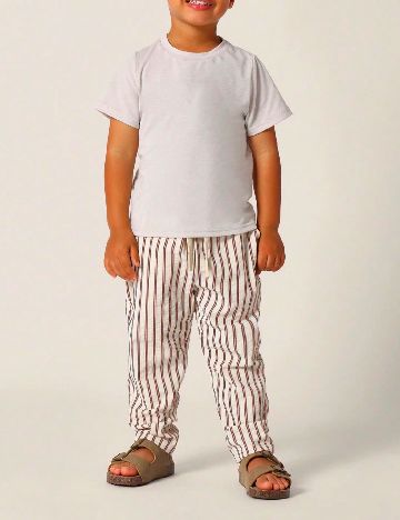 Pantaloni SUMWON, crem