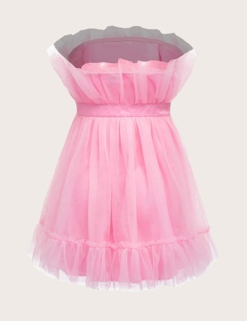 Rochie scurta SHEIN, roz