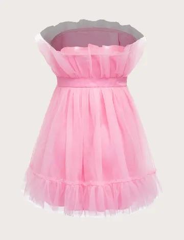 Rochie scurta SHEIN, roz