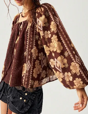 Bluza SHEIN, maro