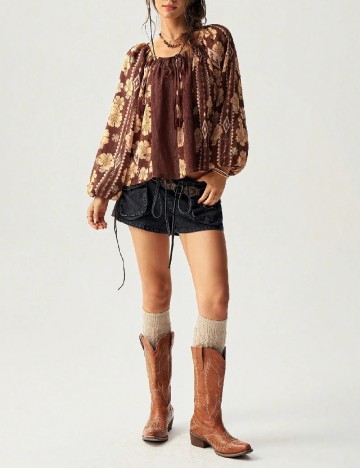 Bluza SHEIN, maro