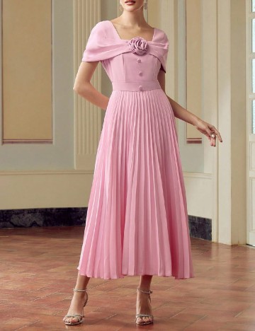 Rochie medie SHEIN, roz