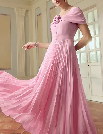 Rochie medie SHEIN, roz