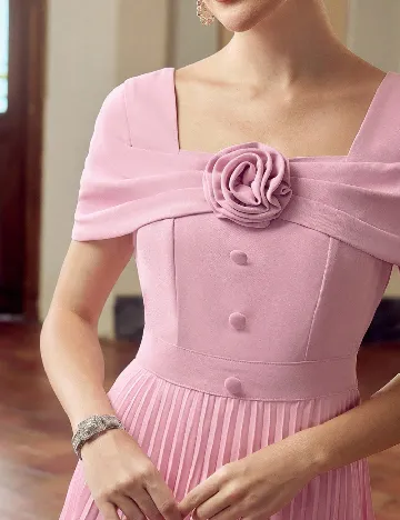 Rochie medie SHEIN, roz