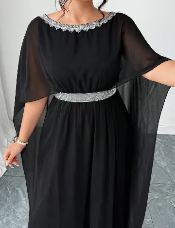 Rochie lunga SHEIN CURVE, negru