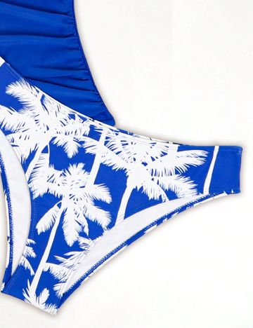 Costum de baie SHEIN, albastru