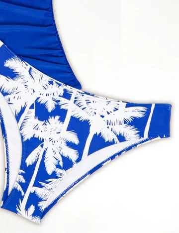 Costum de baie SHEIN, albastru