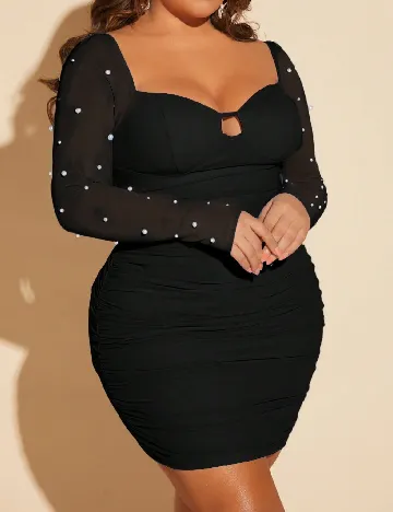 Rochie scurta SHEIN CURVE, negru