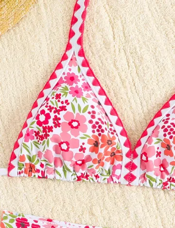 Costum de baie Shein Kids, floral