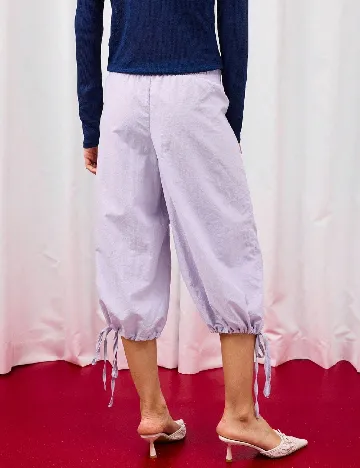 Pantaloni trei sferturi Courez, mov