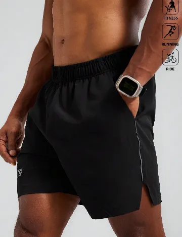 Pantaloni scurti SHEIN, negru