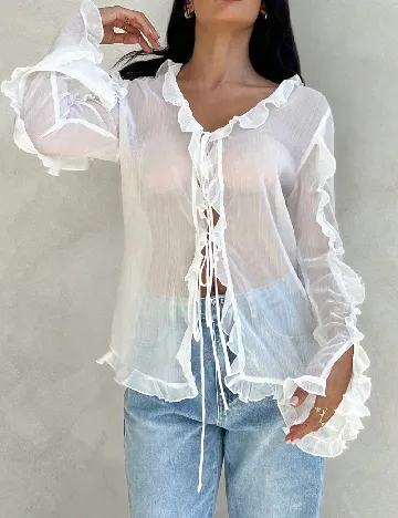 Bluza SHEIN, alb