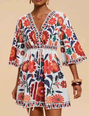 Rochie scurta SHEIN, mix culori