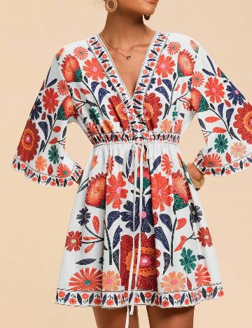 Rochie scurta SHEIN, mix culori