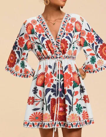Rochie scurta SHEIN, mix culori