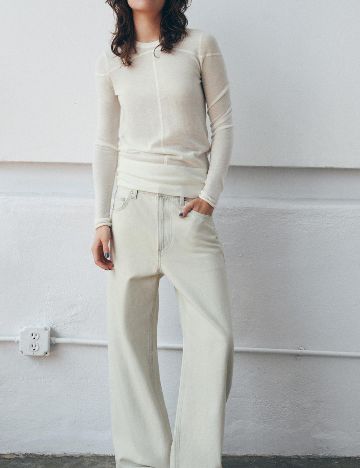 Bluza Zara, alb