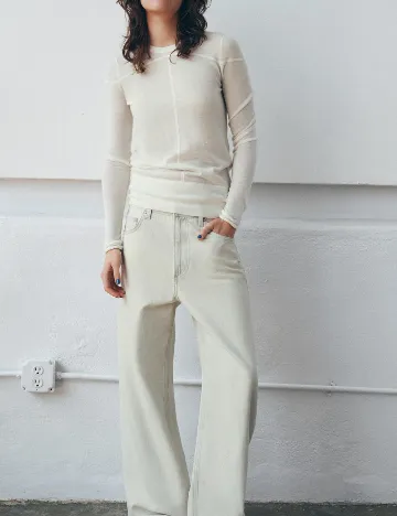 Bluza Zara, alb