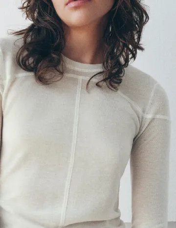 Bluza Zara, alb