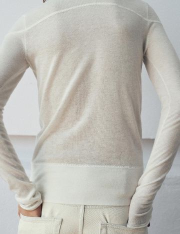 Bluza Zara, alb