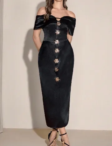 Rochie lunga SHEIN, negru