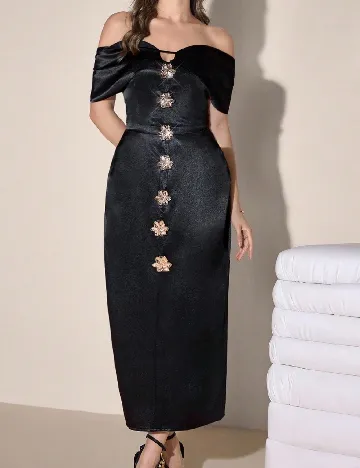 Rochie lunga SHEIN, negru