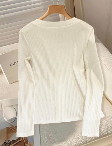 Cardigan SHEIN, alb